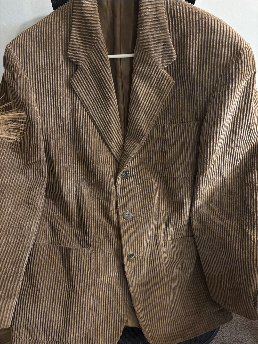 Haggar Brown Corduroy Sport Coat